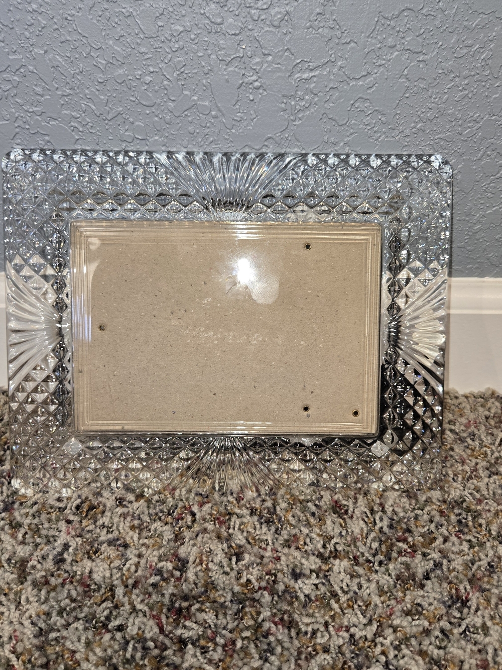Shannon Crystal Decorative Picture Frame - Clear